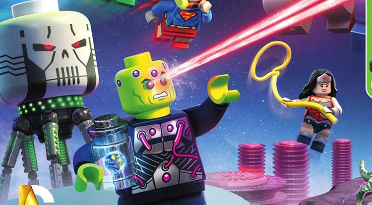 Lego discount brainiac movie