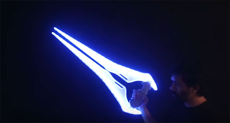 3D Printed Halo Energy Sword by Adafruit