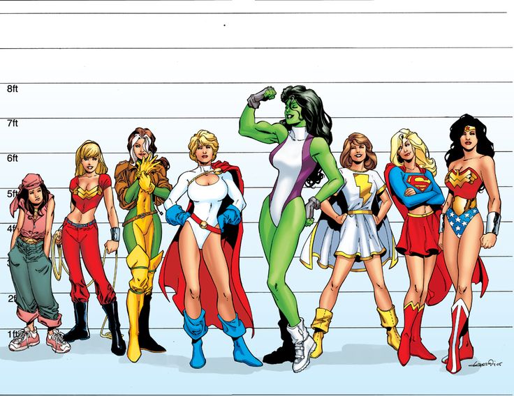 marvel super heroes women