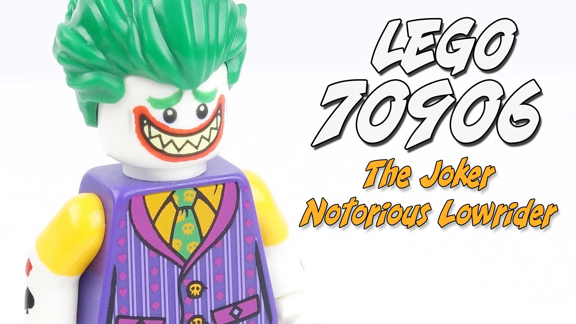  LEGO The Batman Movie The Joker Notorious Lowrider