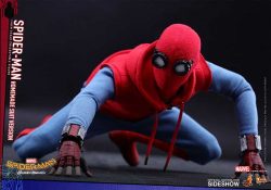 marvel spider man homecoming homemade suit version sixth scale hot toys 902982 16