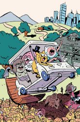 KABOOM AdventureTimeRegularShow 005 D MashupHomageVariantCover