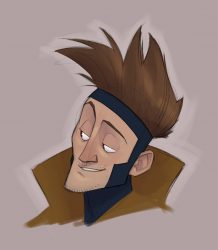 3 1 9 les men version cartoon randy bishop gambit xl