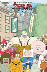 adventure time in regular show