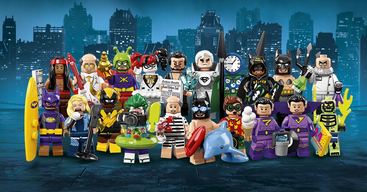 Toys] Take a look at The LEGO Batman Movie Minifigures — Major Spoilers —  Comic Book Reviews, News, Previews, and Podcasts