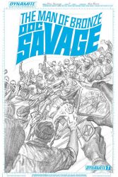 DocSavage07 Cov 25OnlyRossBW