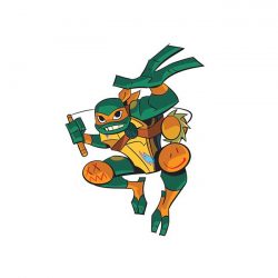 Michelangelo Character Art