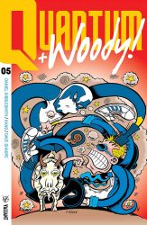 Quantum and Woody #5 9 QW2017 005 VARIANT ICON BAGGE