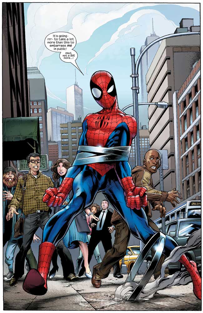 Ultimate Spider Man Comic Strip