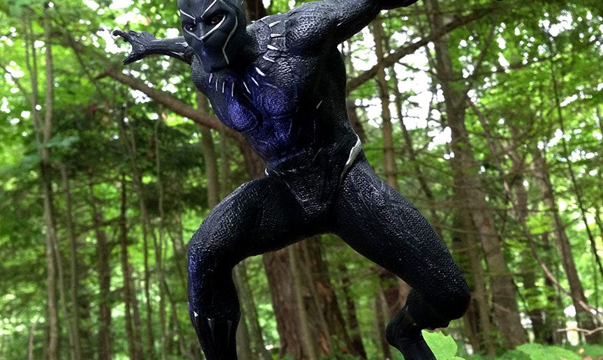 black panther pvc