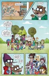 Regular Show: 25 Years Later #1 6 RegularShow 25 Years Later 001 PRESS 4
