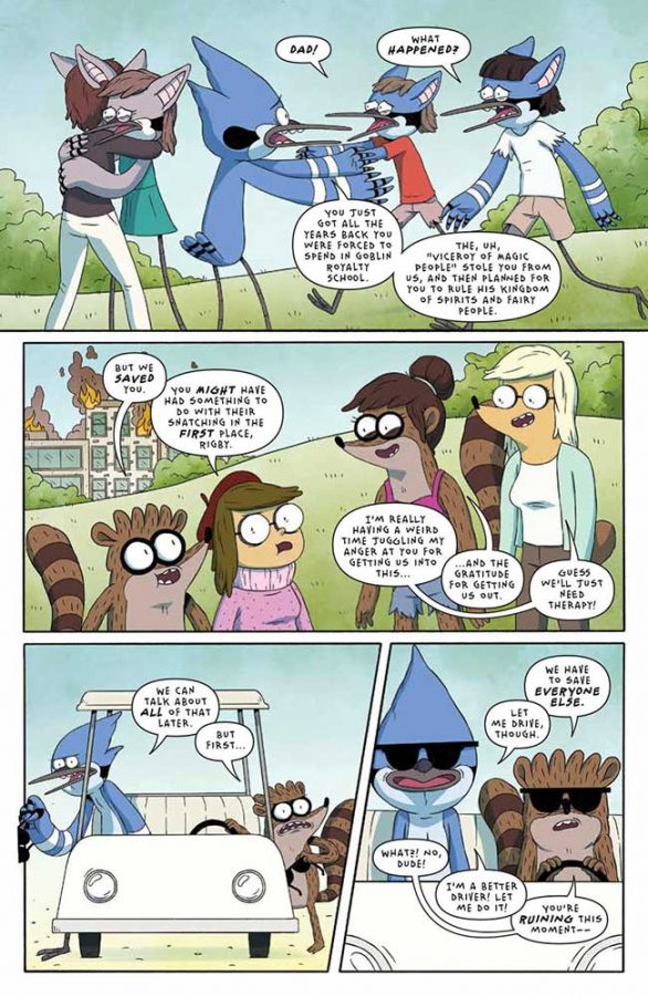 [Preview] Regular Show: 25 Years Later #6 — Major Spoilers — Comic Book ...