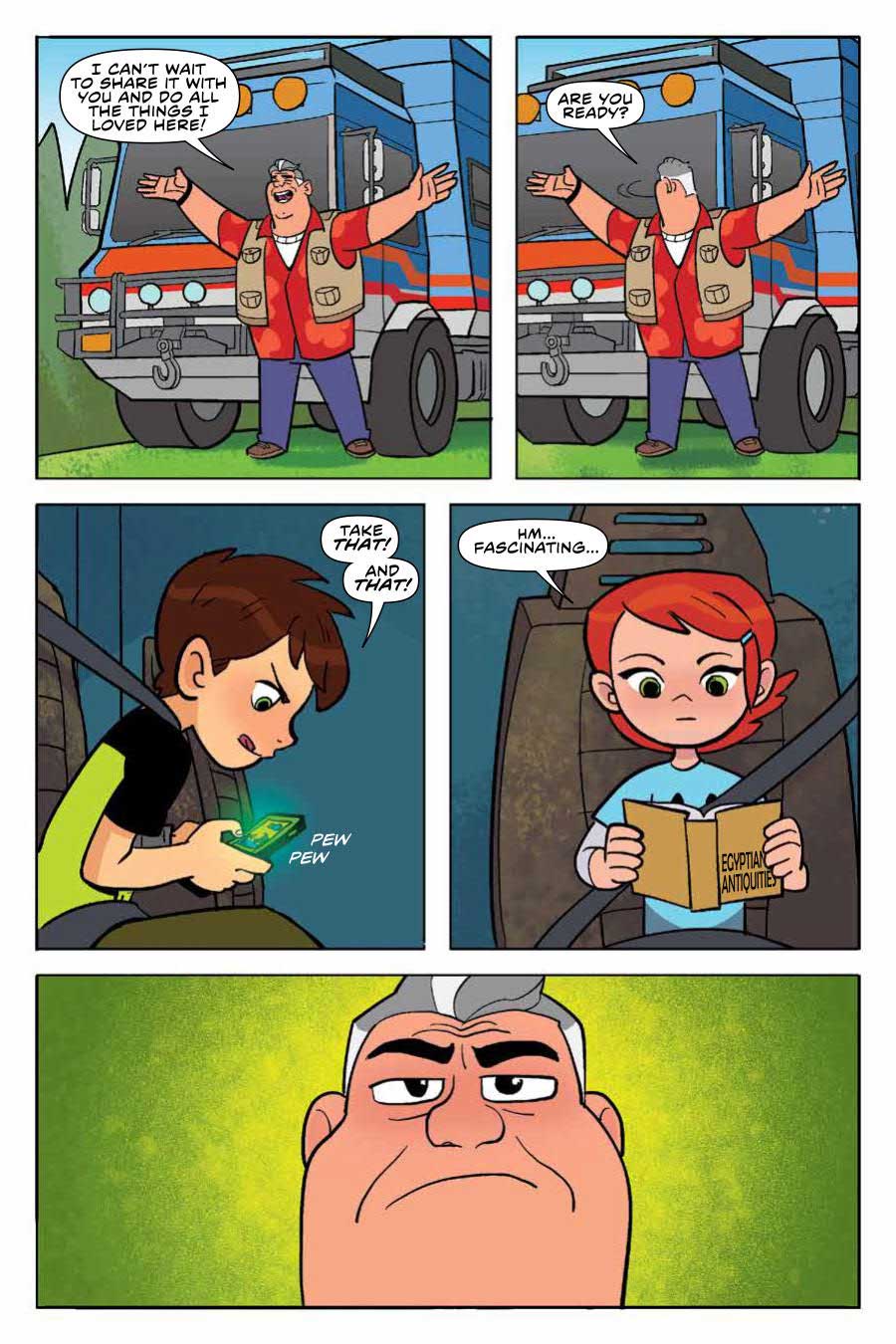 Ben and gwen comic