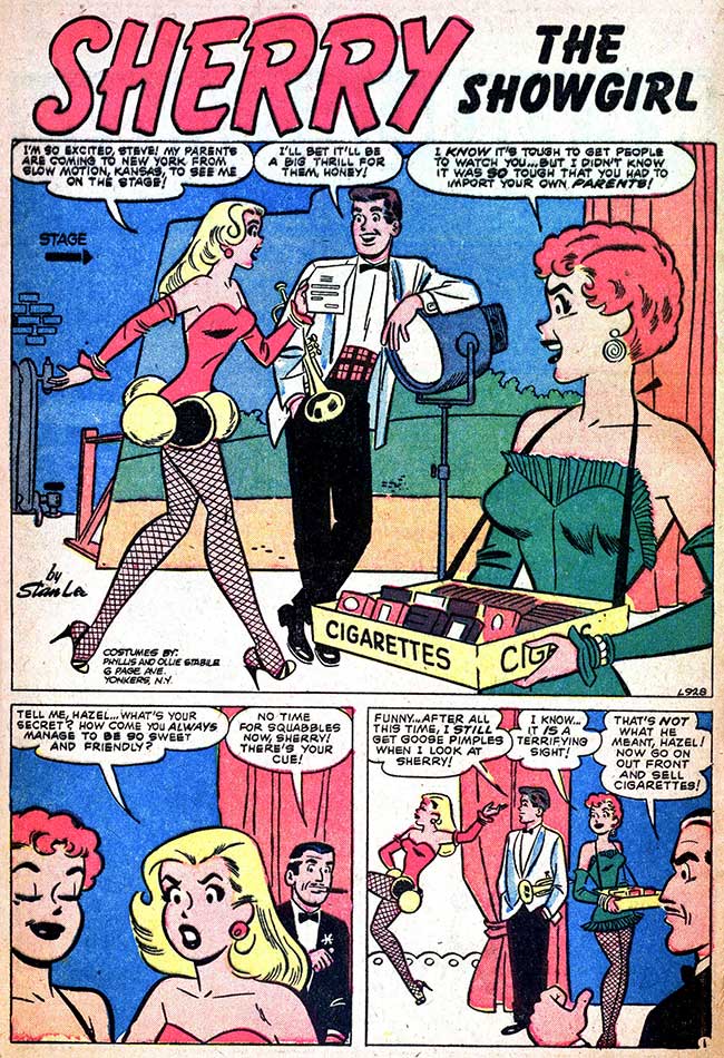 Retro Review: Showgirls #1 (June 1957) — Major Spoilers — Comic Book ...