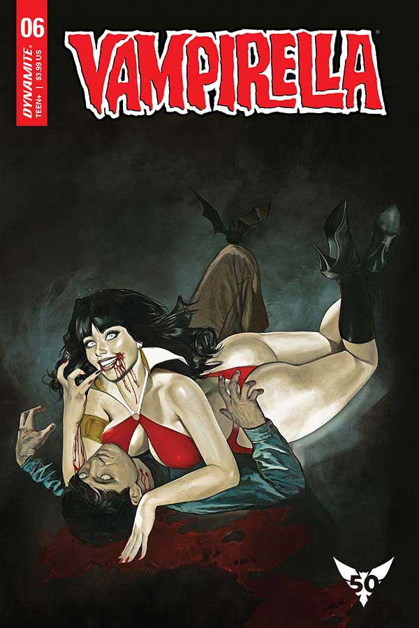 COVER A VAMPIRELLA NUMBER TWO 2019 COVER ART BY STANLEY LAU 