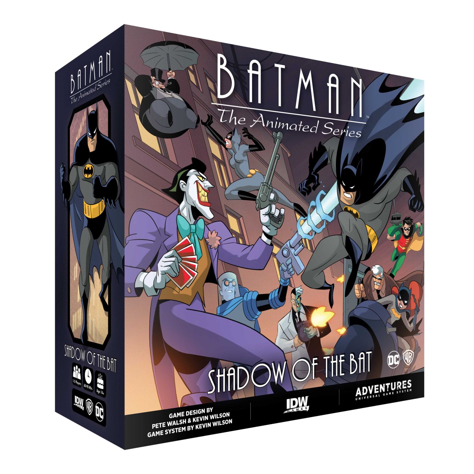 IDW to launch Kickstarter for Batman: The Animated Series Adventures – Shadow of the Bat game BTAS Core Mock
