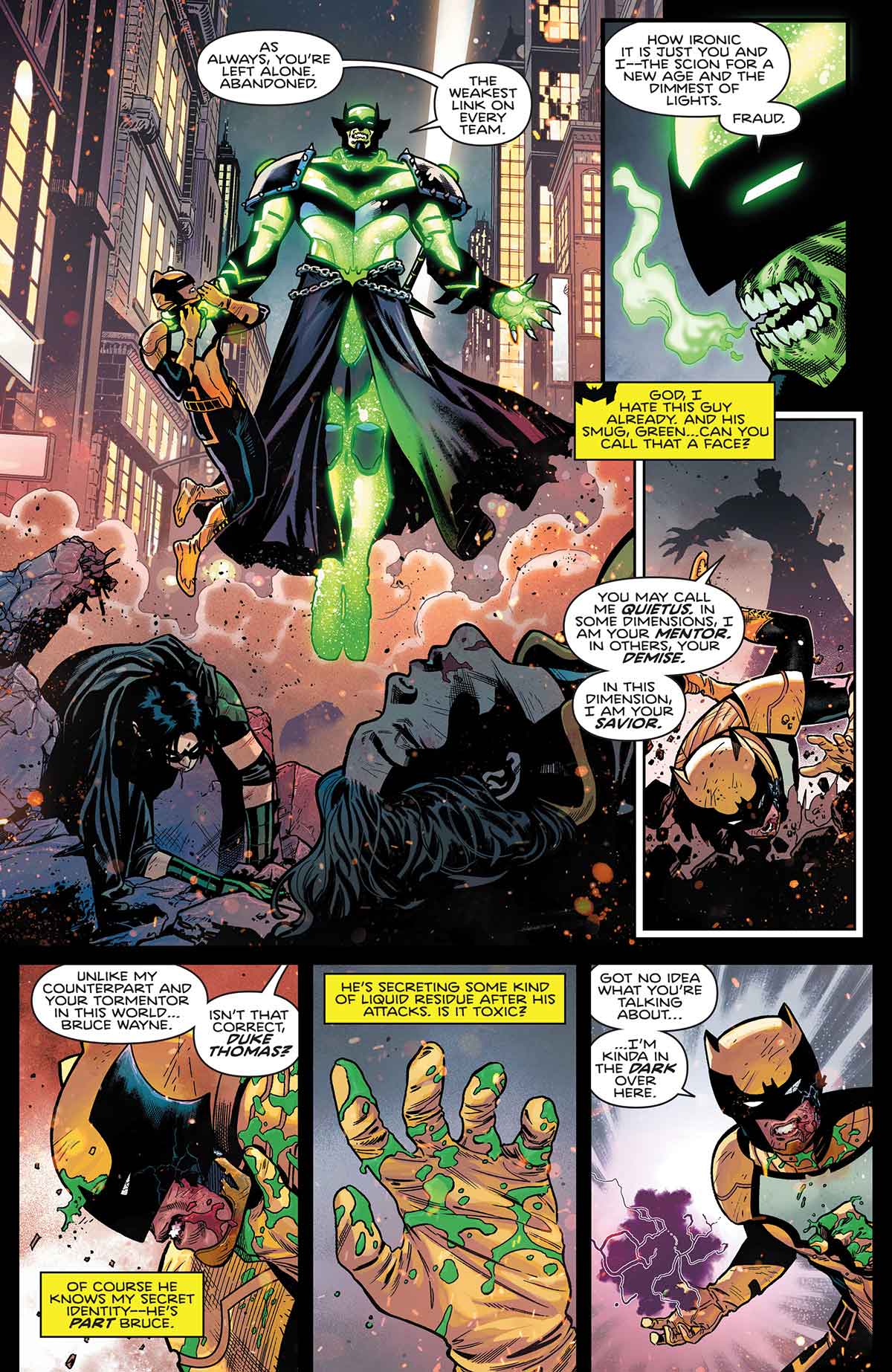 Preview] Dark Nights: Death Metal Robin King #1 — Major Spoilers — Comic  Book Previews