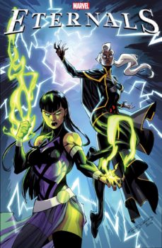 Marvel covers The Eternals in January 4 ETRNLS2020001 Randolph var