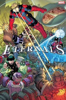 Marvel covers The Eternals in January 5 ETRNLS2020001 Romita var