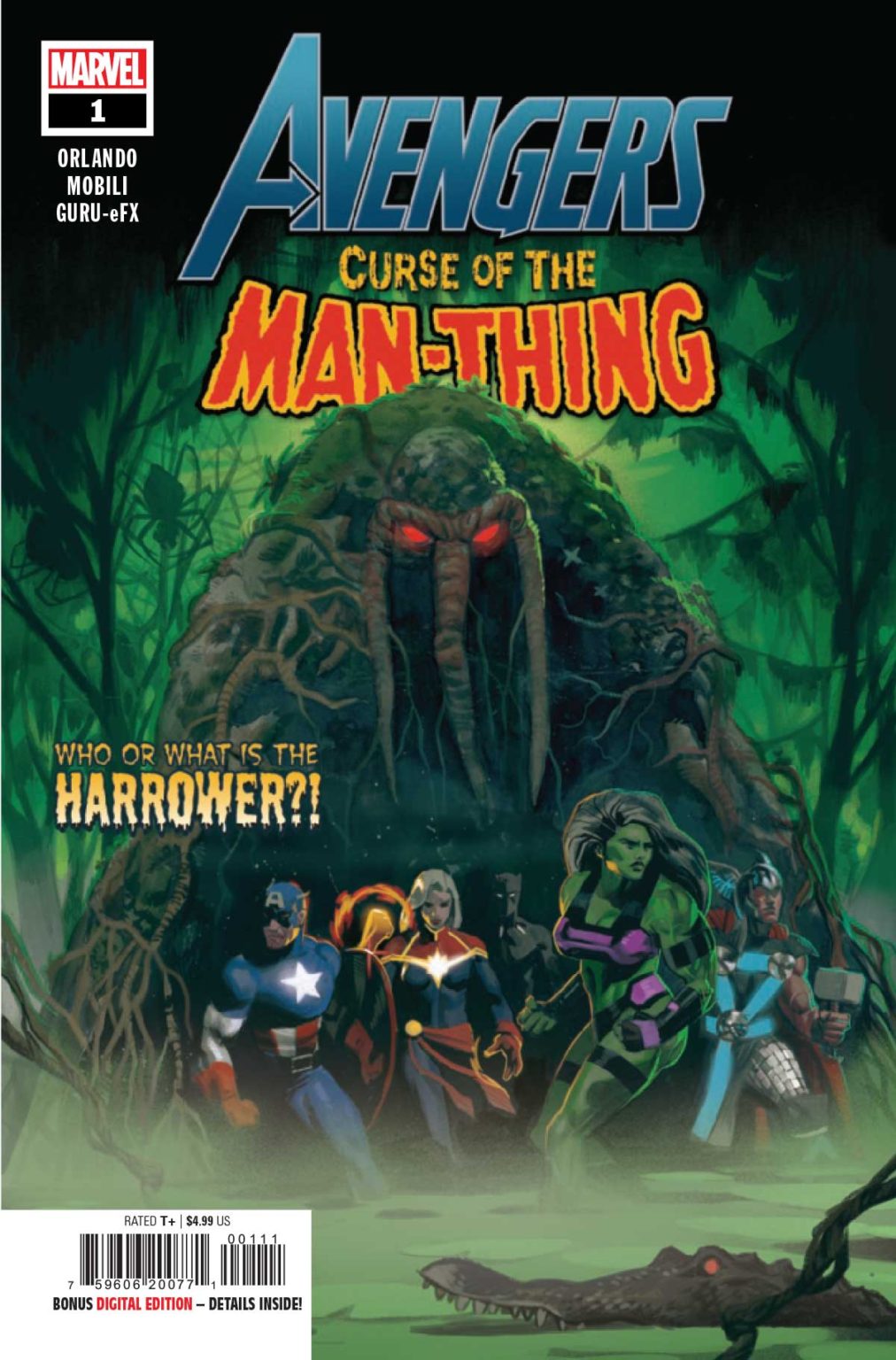 Avengers Curse of the Man-Thing #1