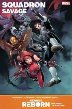 Even more Heroes Reborn covers are here 5 SQUADRON SAVAGE