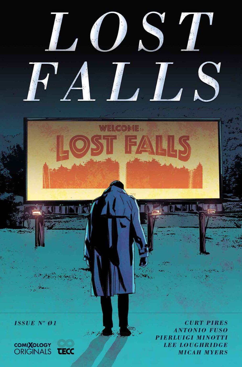 Curt Pires and comiXology announce two new series – Lost Falls and Memoria Lost Falls
