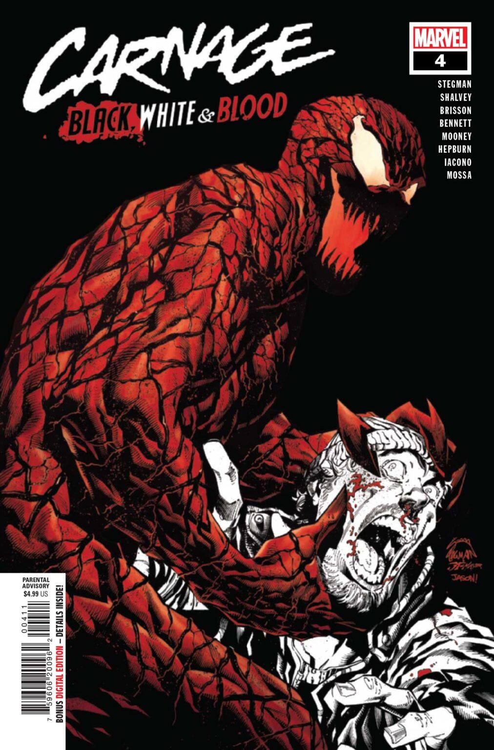 Carnage: Black, White, and Red #4