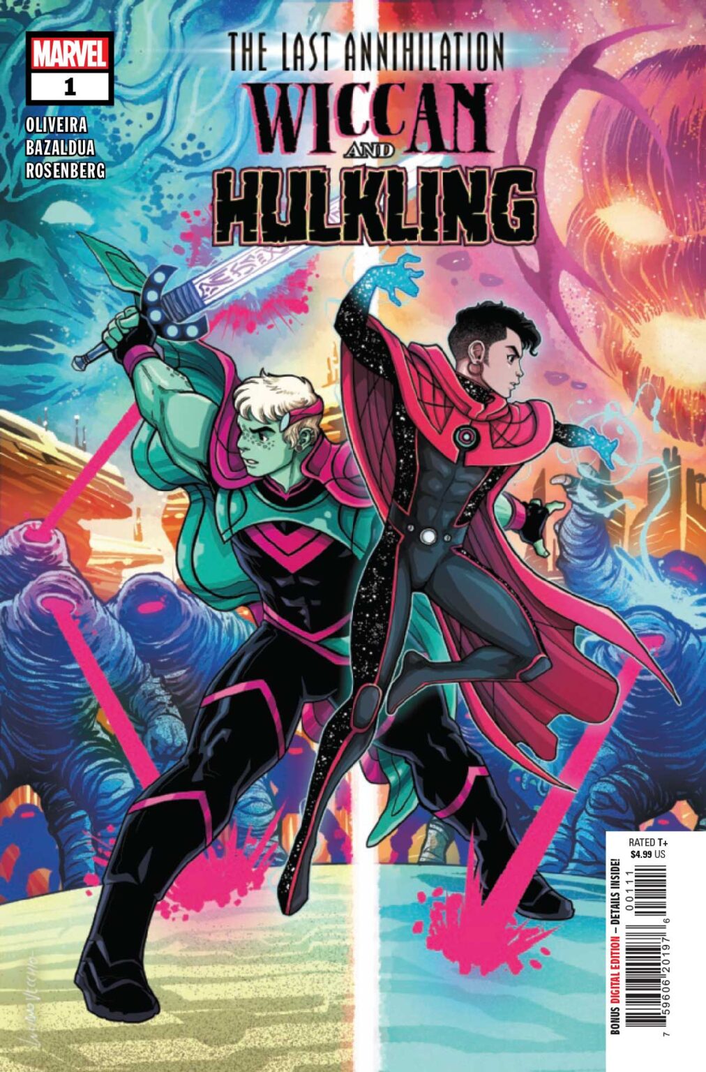 PREVIEW: The Last Annihilation: Wiccan and Hulking #1 LASTANNIHWH2021001 Preview 1
