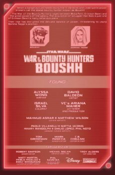 PREVIEW: Star Wars: War of the Bounty Hunters - Boushh #1 2 STWWAROTBHBOUSHH2021001 Preview 2