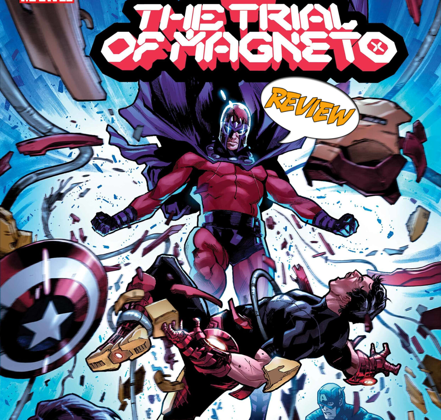 X-Men: The Trial of Magneto #2 Review The Trial of Magneto 2