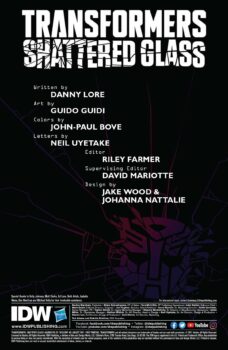 PREVIEW: Transformers: Shattered Glass #3 2 TF ShatGlass03 HASBRO pr 2