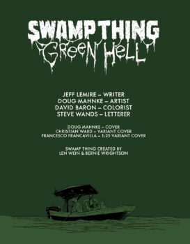 Swamp Thing Green Hell 1 4