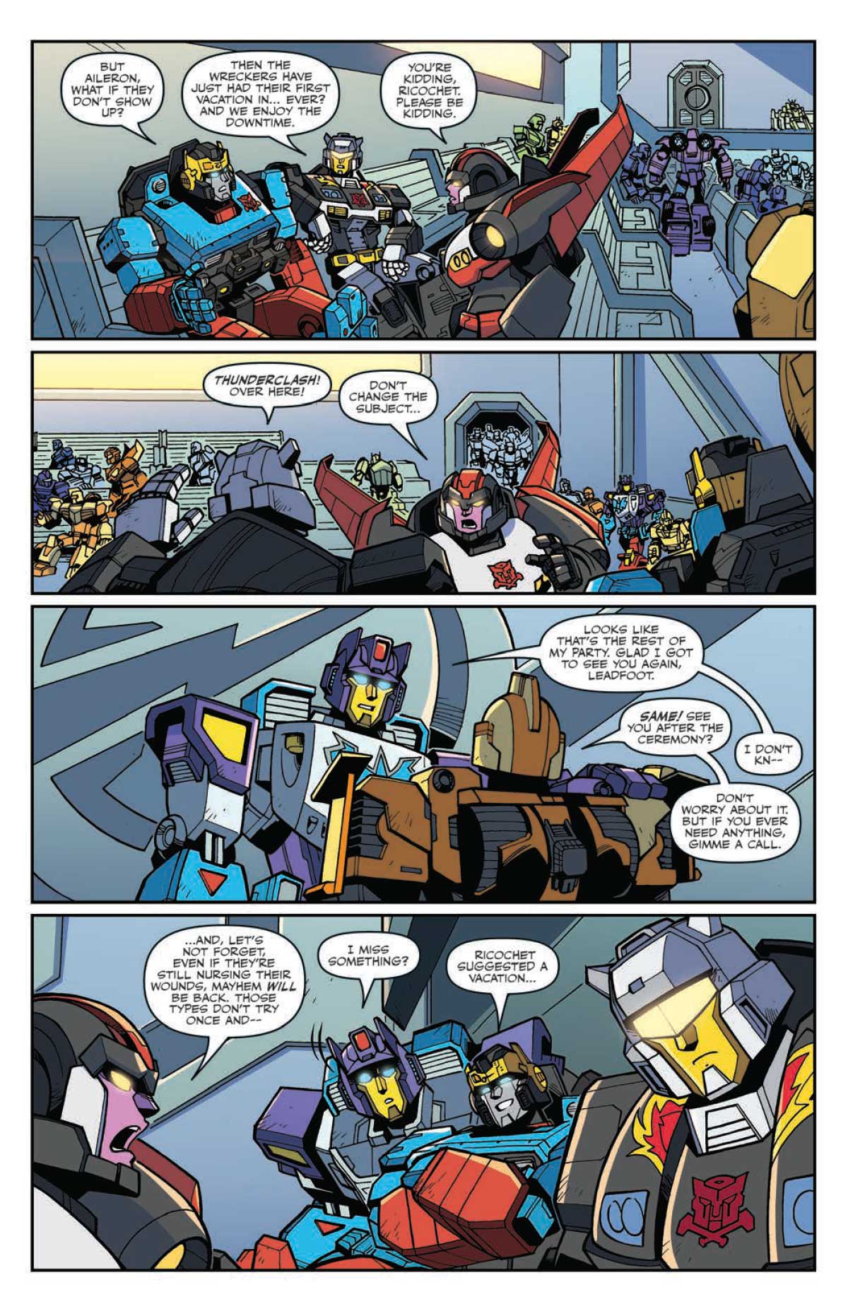 PREVIEW: Transformers: Wreckers - Tread and Circuits #4 — Major ...