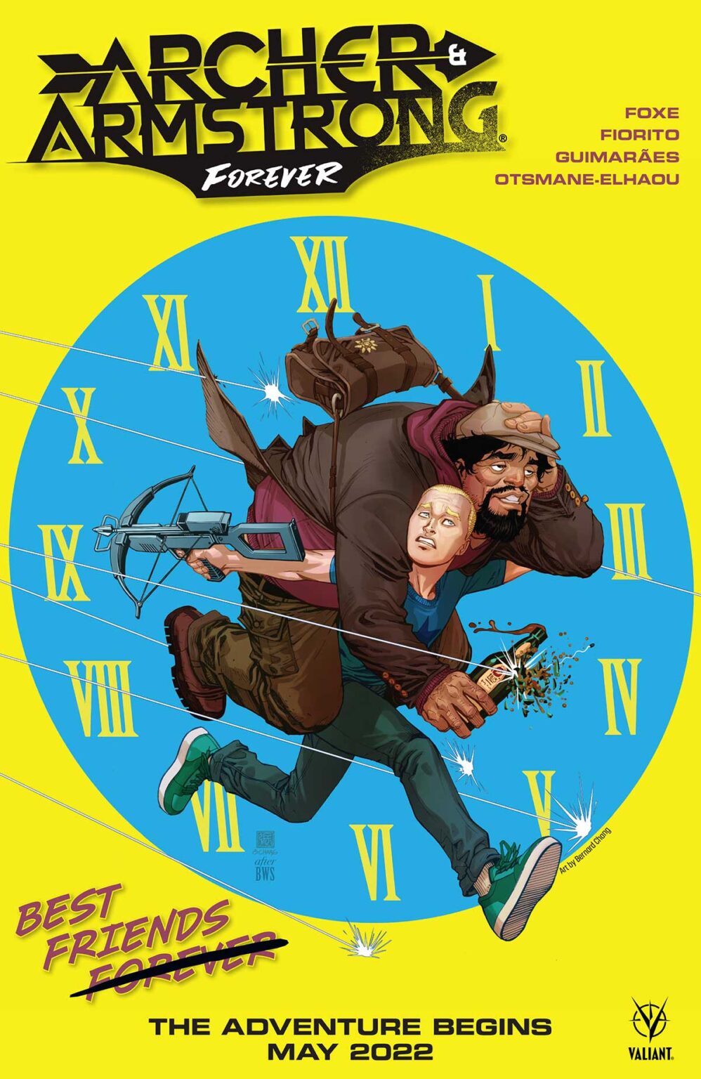 Valiant Entertainment announces new Archer and Armstrong series AA FOREVER Promo