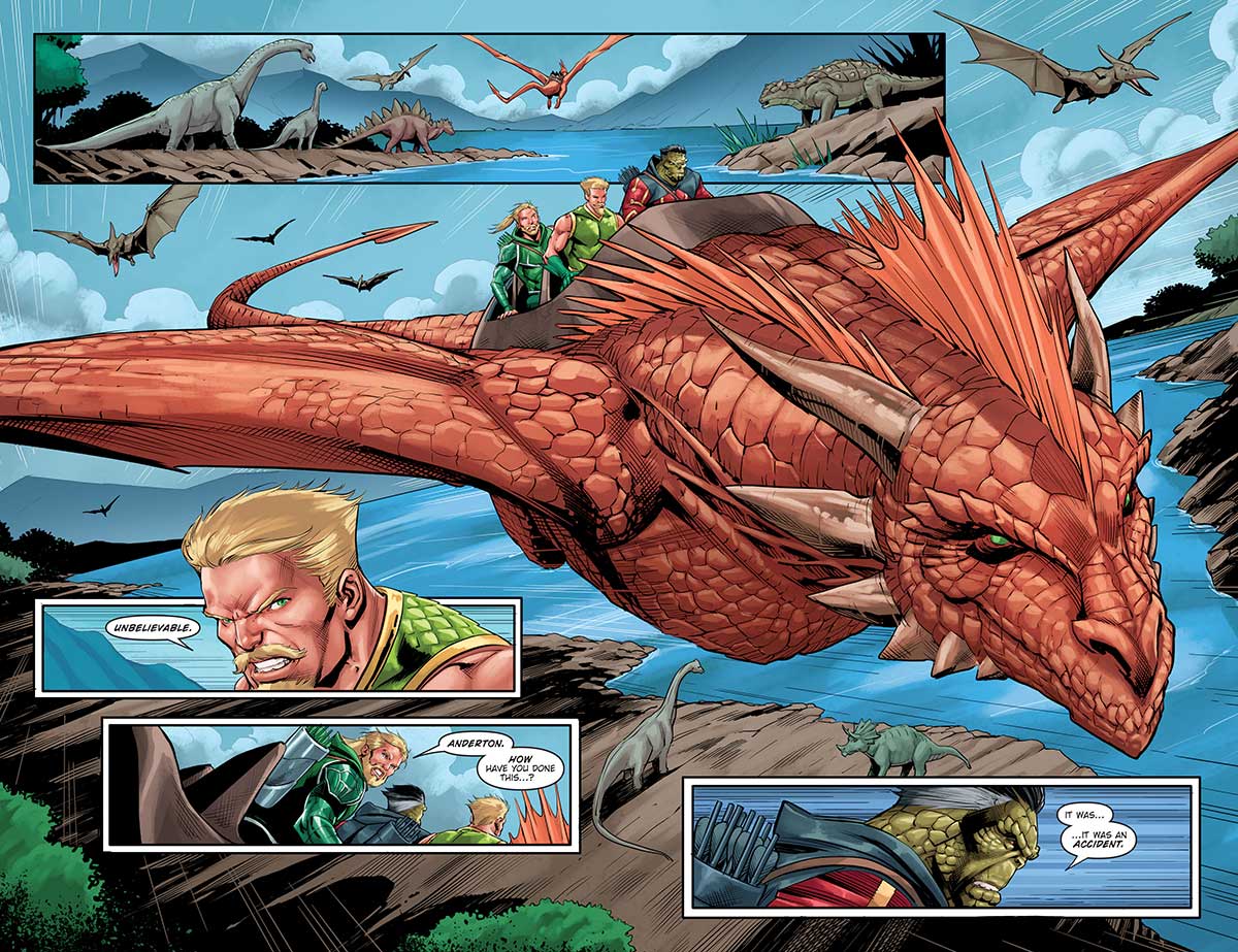 Review: Aquaman/ Green Arrow: Deep Target #4 - DC Comics News