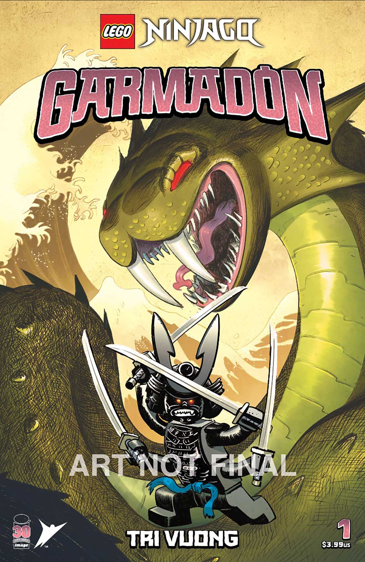 Image Comics unveils LEGO Ninjago: Garmadon #1 variant covers