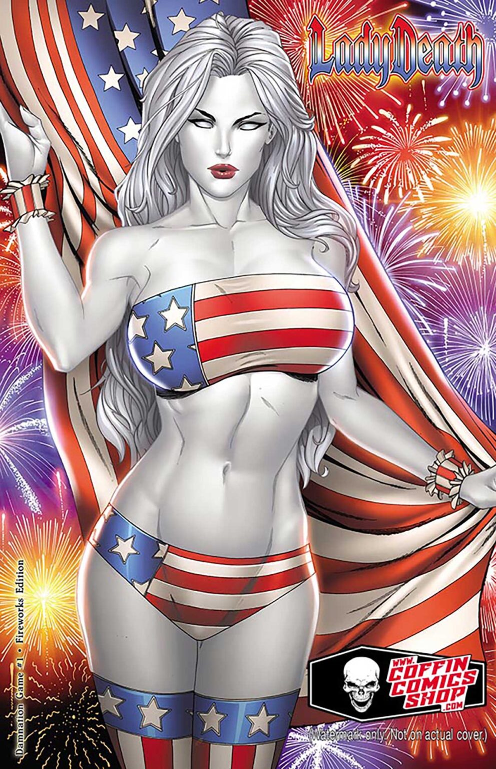 Coffin Comics announces Fourth of July Variant Cover sale Fireworks Edition