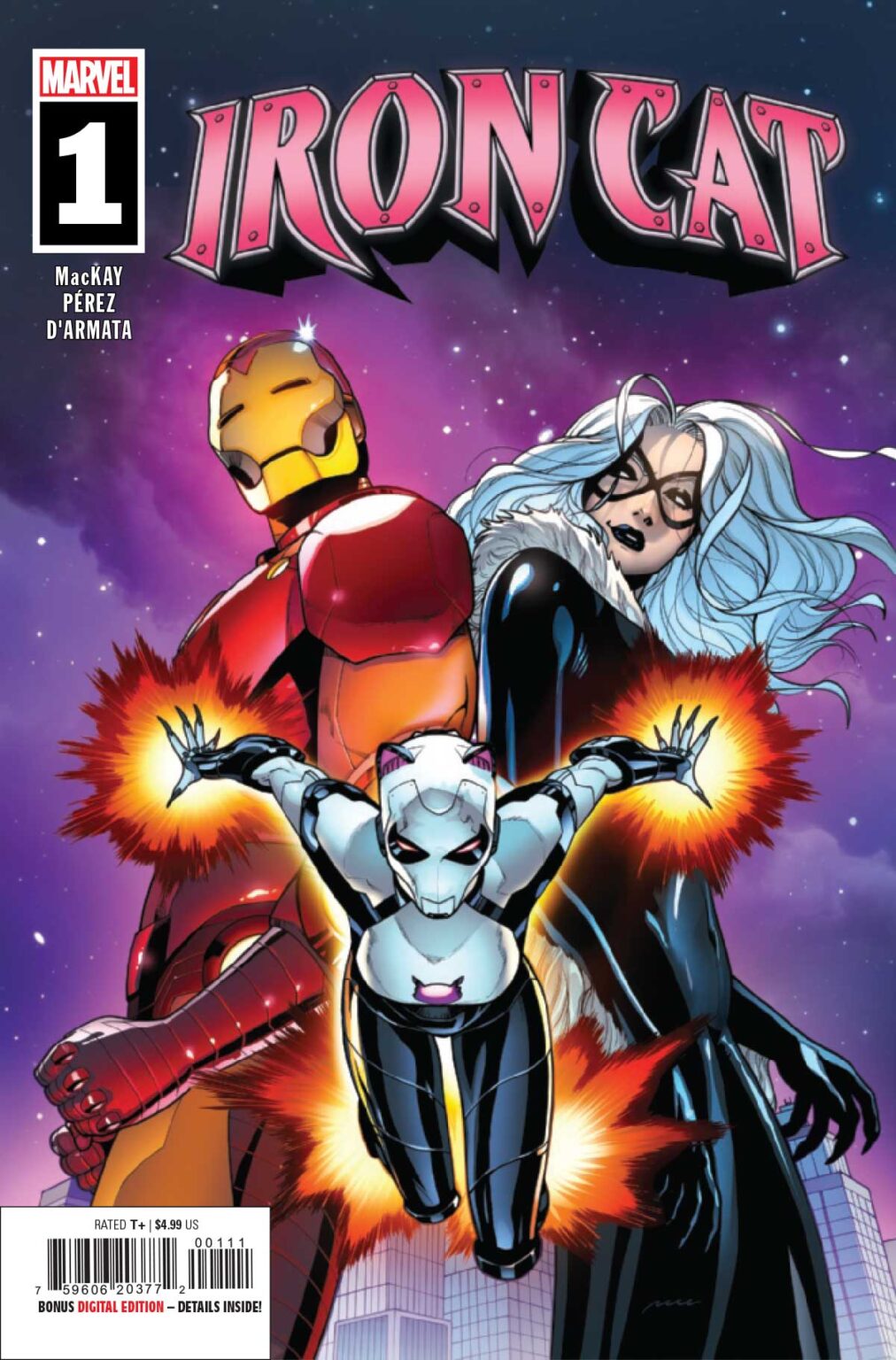 PREVIEW: Iron Cat #1 IRONCAT2022001 Preview 1