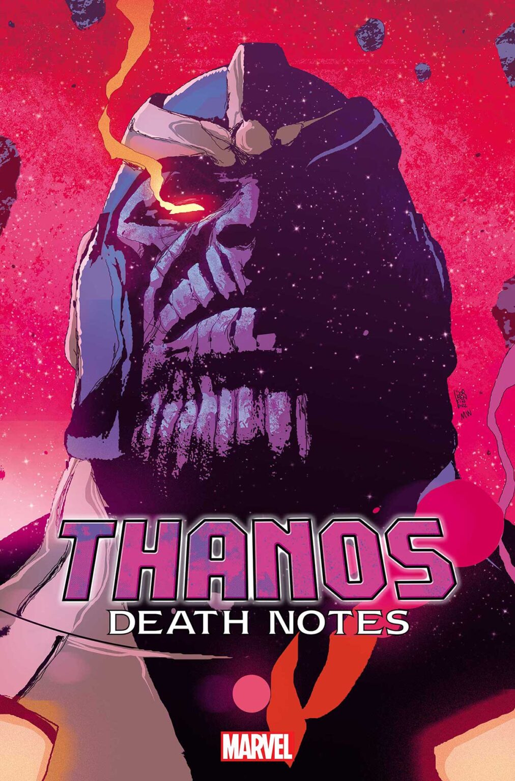 Thanos returns in November THANOS DEATHNOTES001 cov