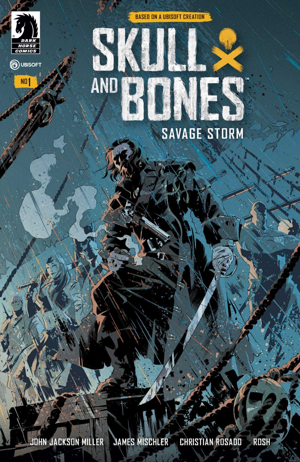 Dark Horse announces Skull and Bones: Savage Storm #1 skull and bones savage storms 1