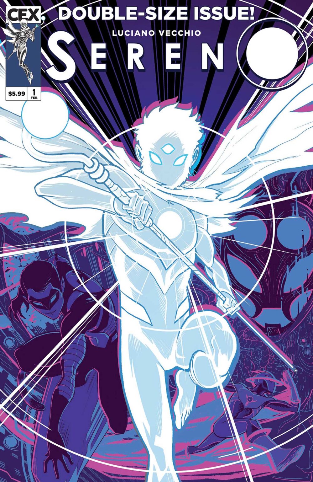 CEX Publishing for February 2023 Sereno 001 Cover A