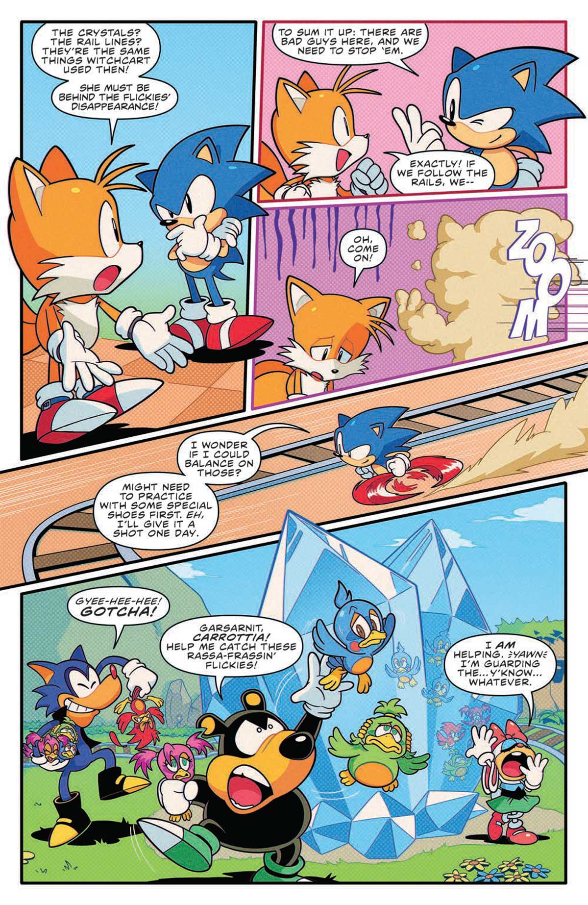 Preview – Sonic the Hedgehog: Scrapnik Island #2 (IDW Publishing) – BIG  COMIC PAGE
