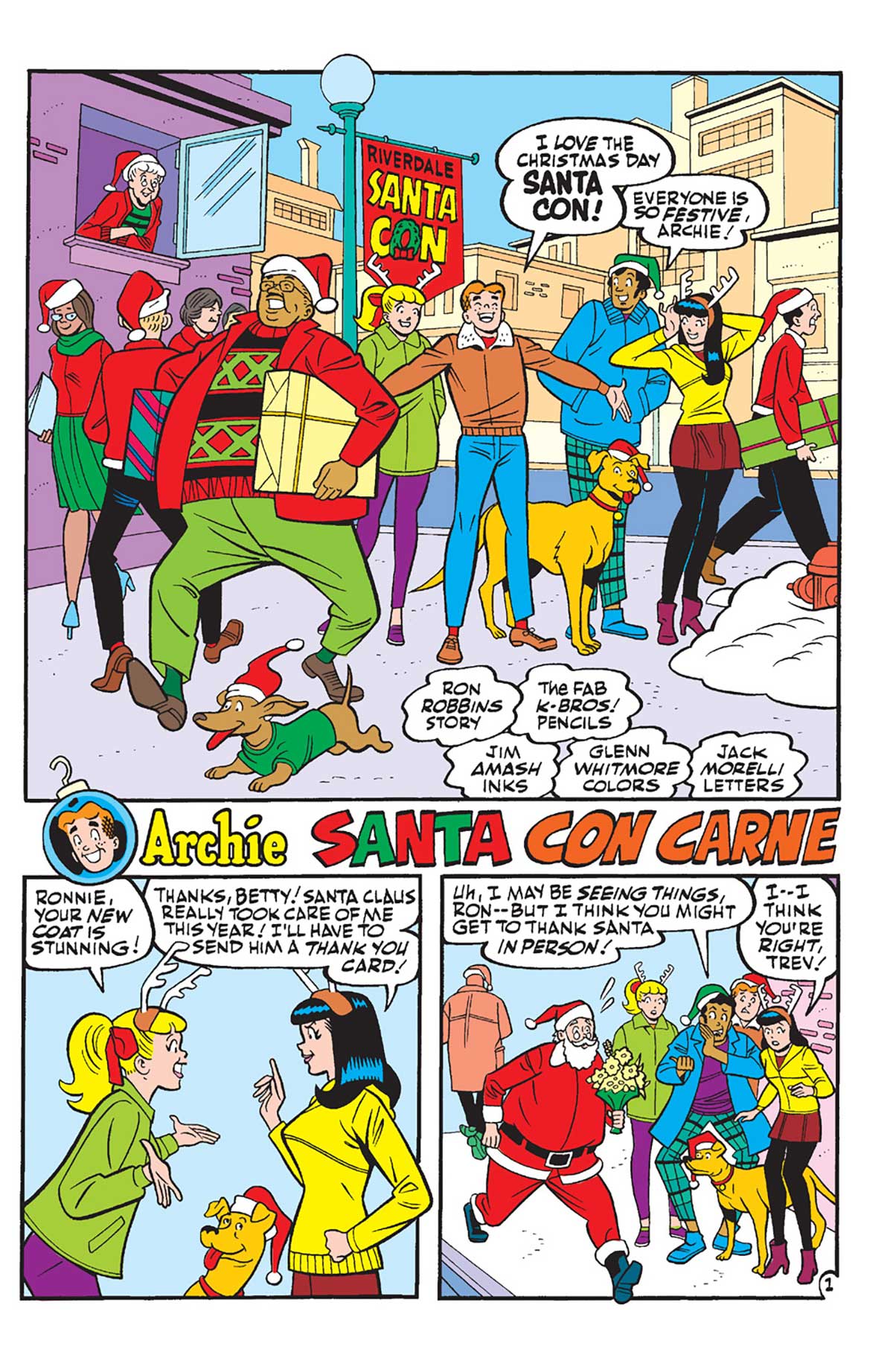 PREVIEW: Archie Christmas Spectacular — Major Spoilers — Comic Book ...