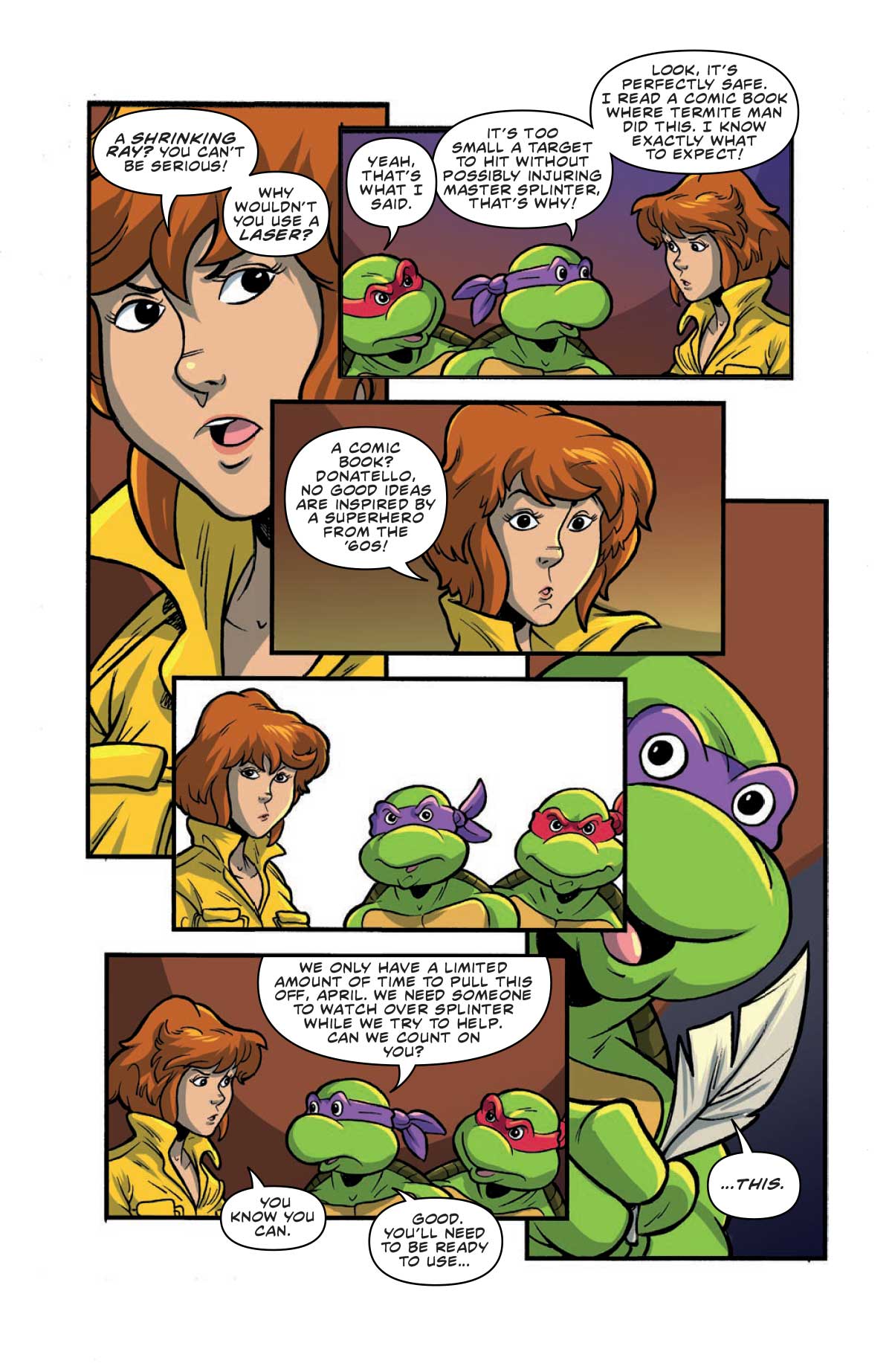 Comic Book Review: Teenage Mutant Ninja Turtles: Saturday Morning