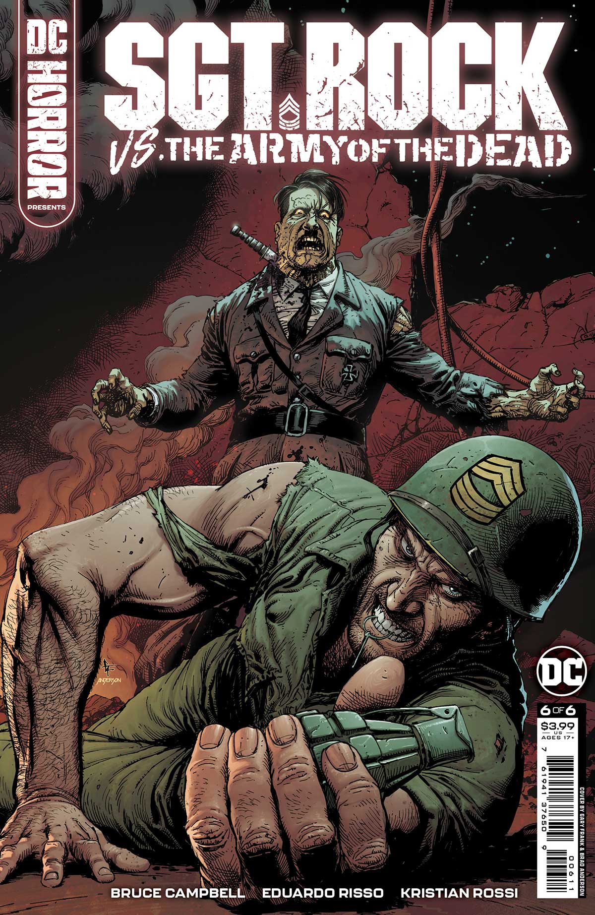PREIVEW: DC Horror Presents: Sgt. Rock vs. The Army of the
Dead #6