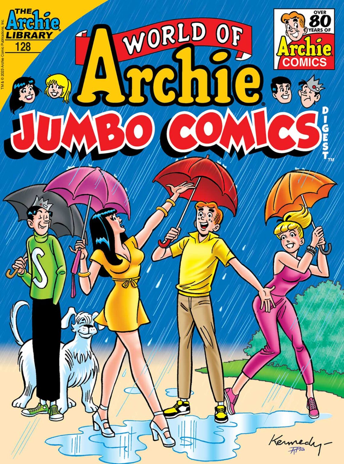 PREVIEW: World of Archie Jumbo Comics Digest #128 WorldOfArchieJumboComicsDigest 128 Cover Kennedy