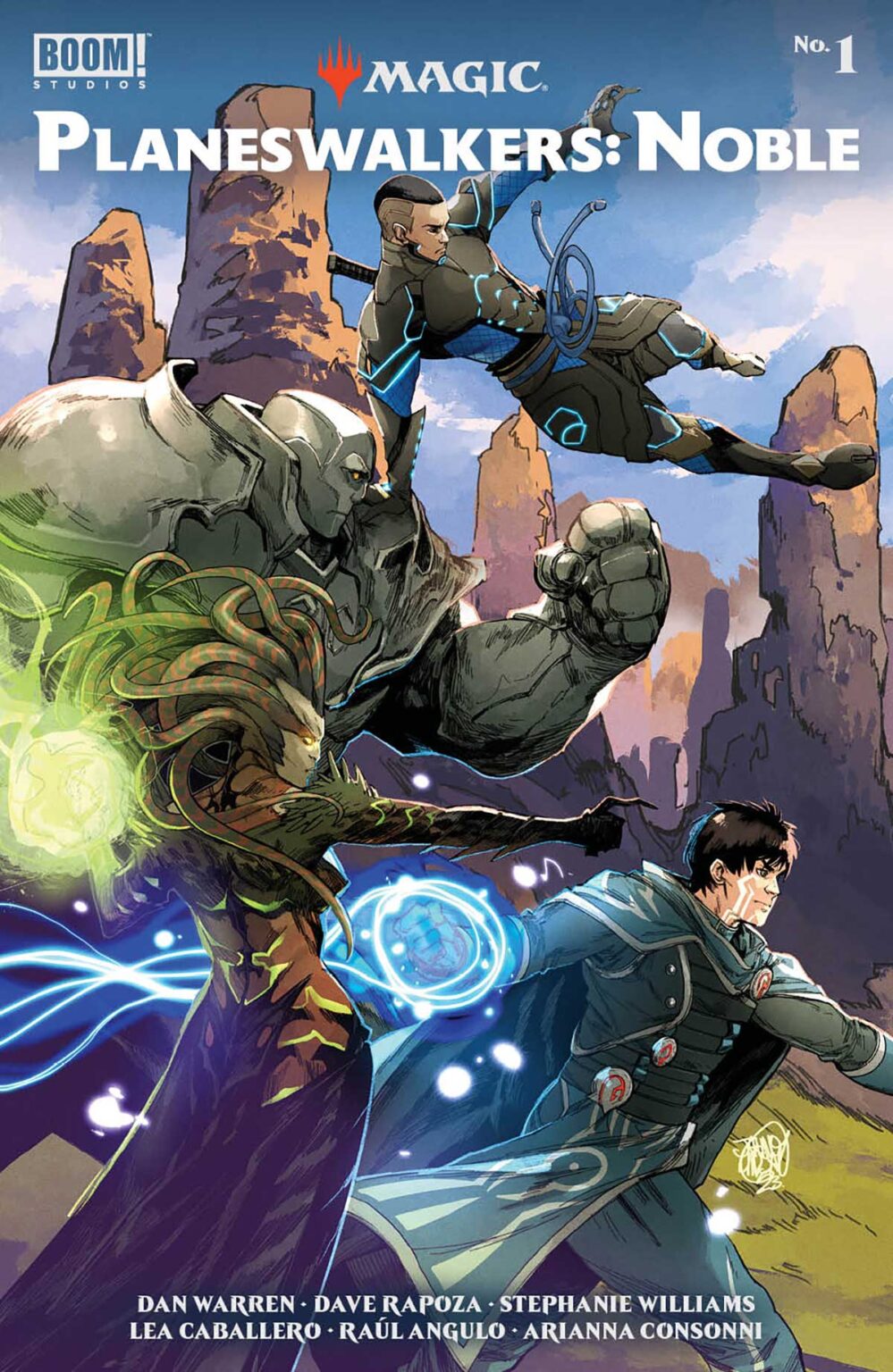 PREVIEW: Magic Planeswalkers: Noble #1 Magic Planeswalkers Noble 001 Cover A