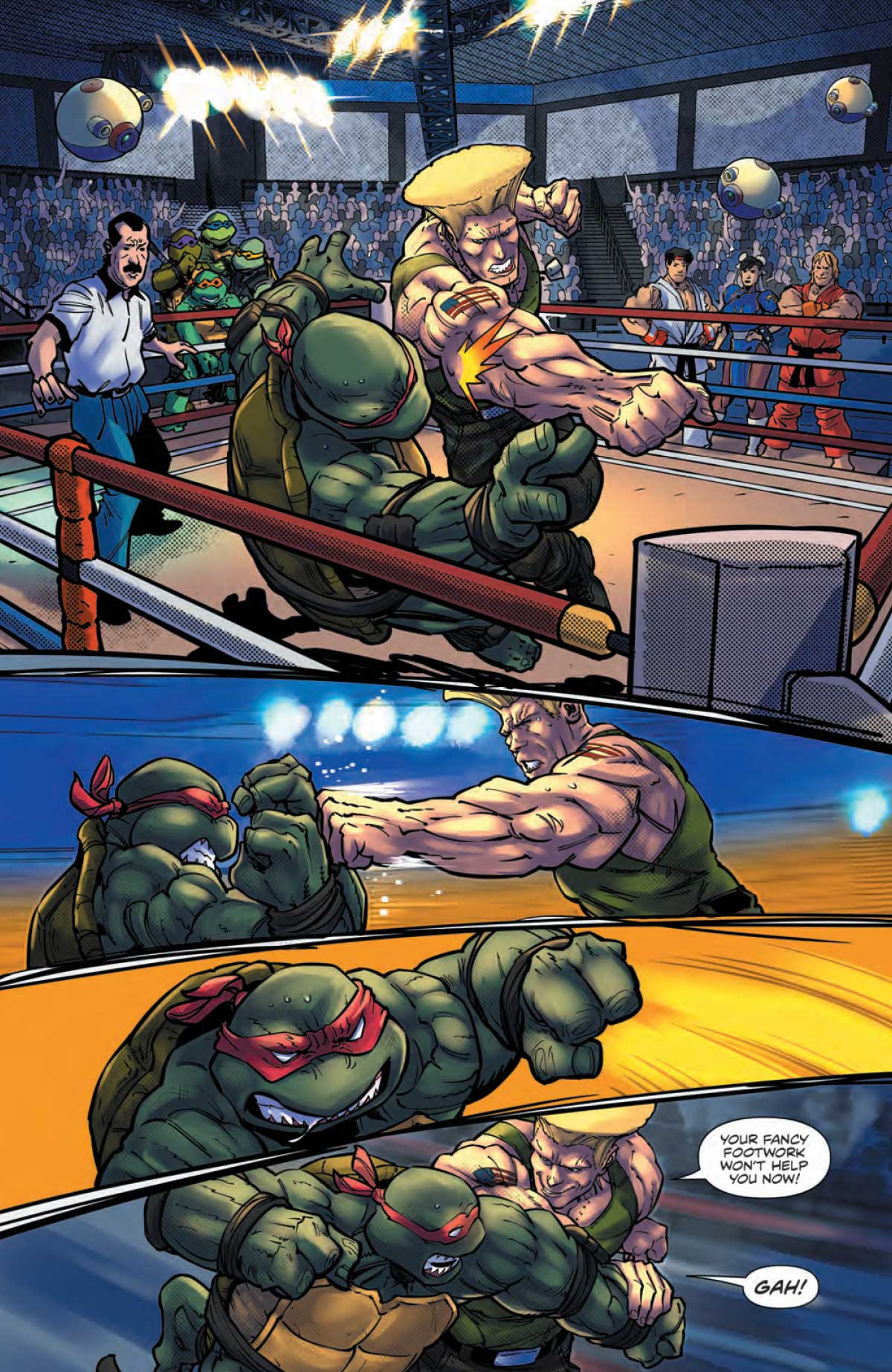 PREVIEW: TMNT vs. Street Fighter #1 — Major Spoilers — Comic Book ...