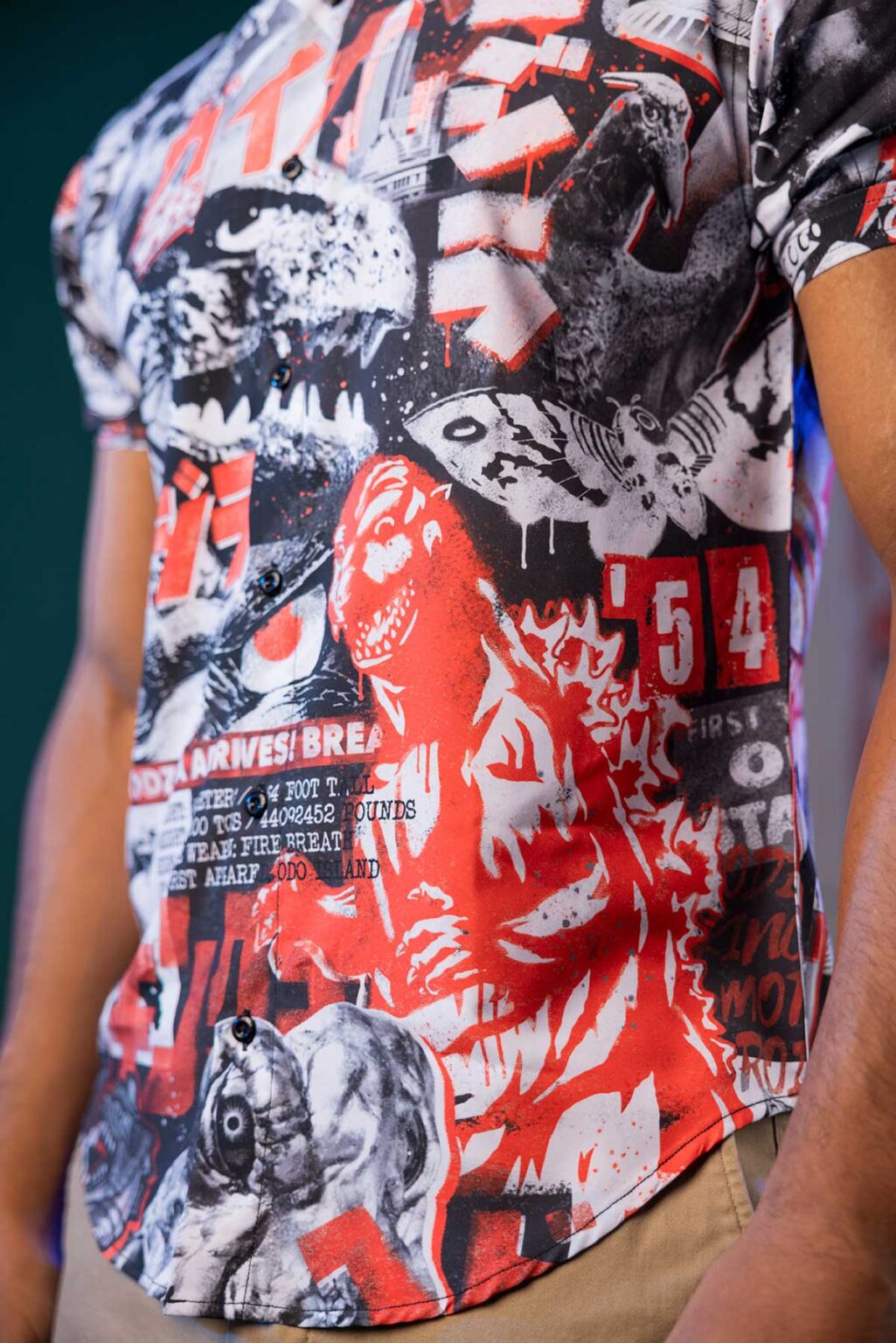 Wear your love of Godzilla on your sleeve (literally) Godzilla King of the Monsters Kunu 6