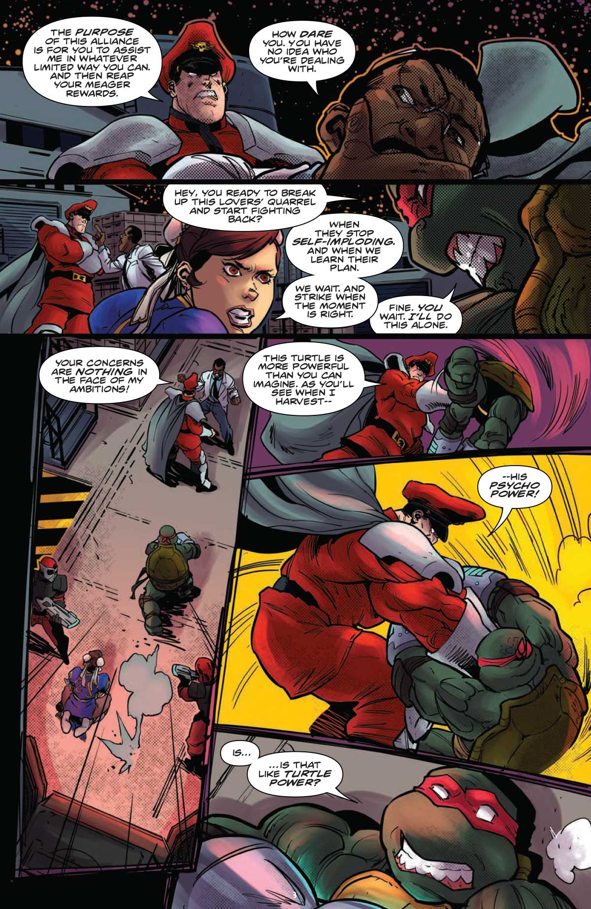 Teenage Mutant Ninja Turtles vs. Street Fighter #4 Reviews